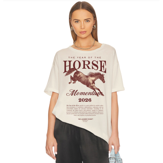 Year Of The Horse - Oversized Tee