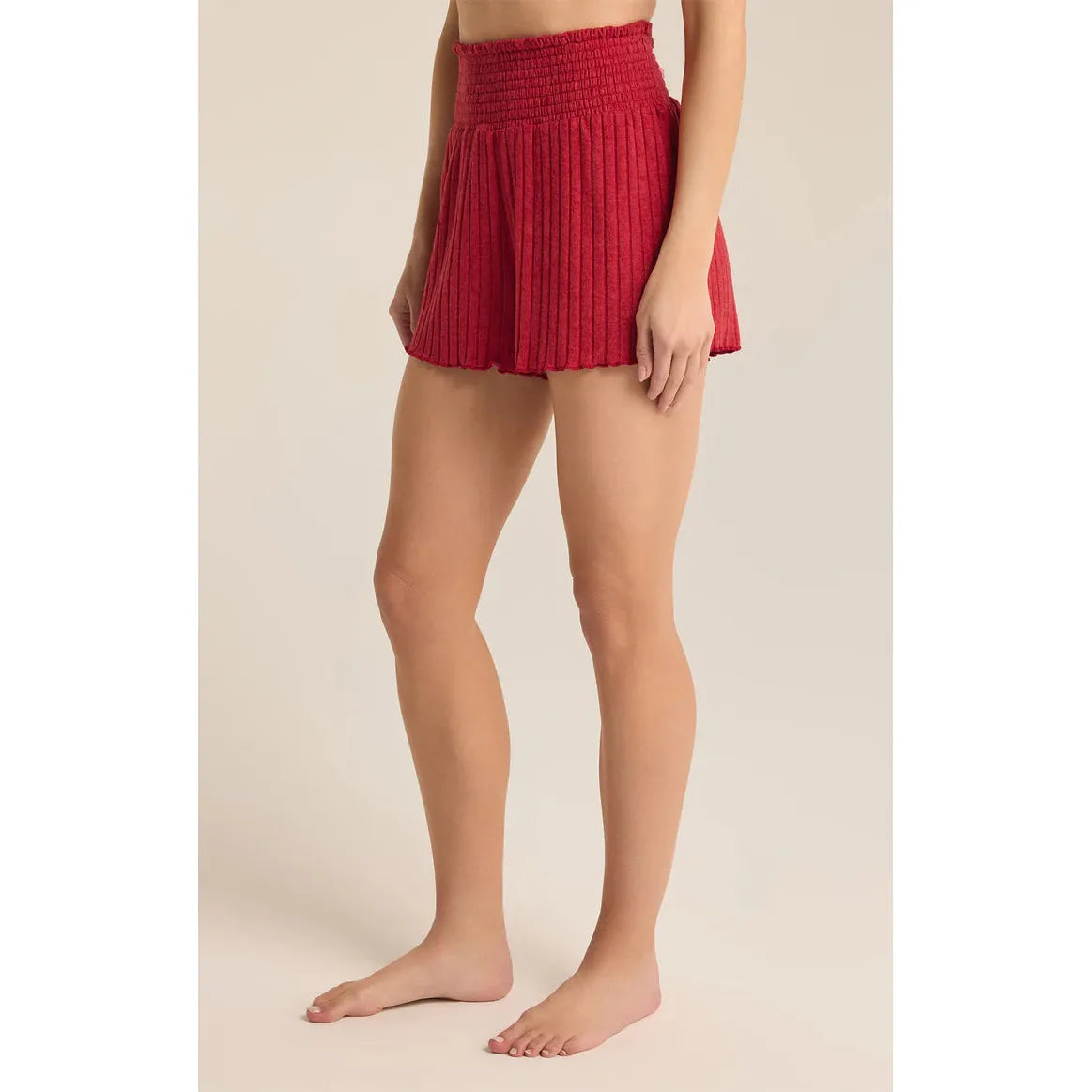 Dawn Smocked Rib Short