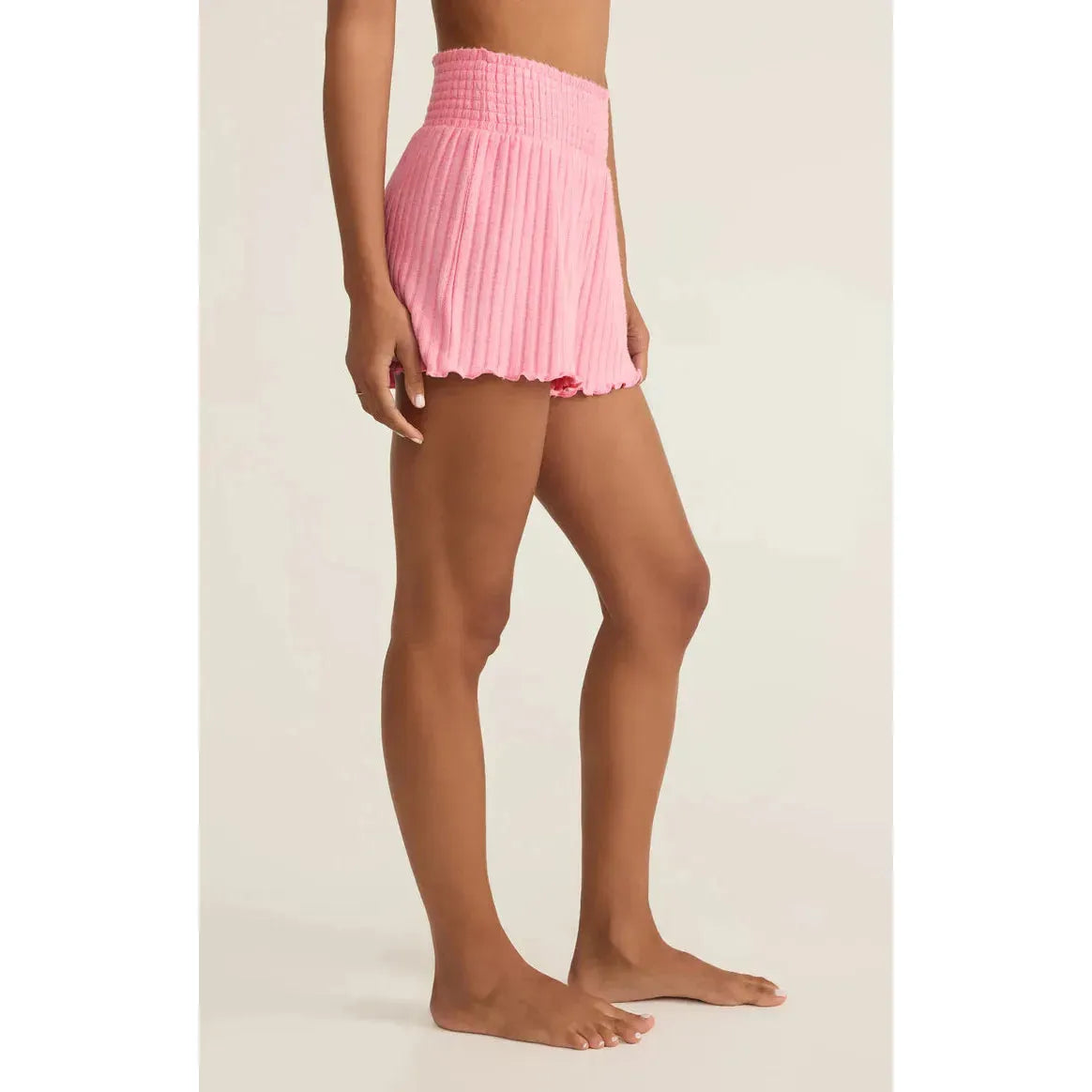 Dawn Smocked Rib Short