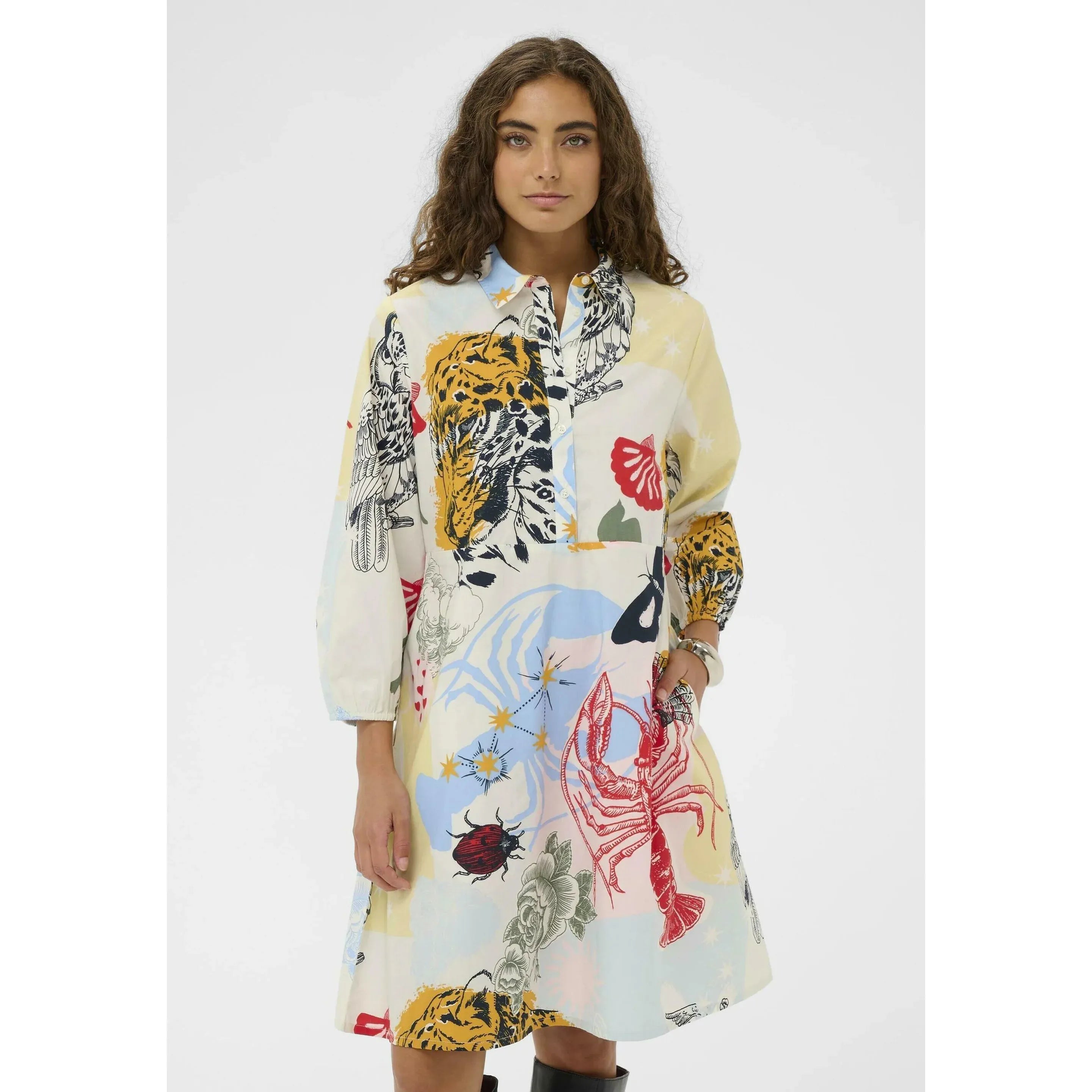 CUashmo Olena Short Dress