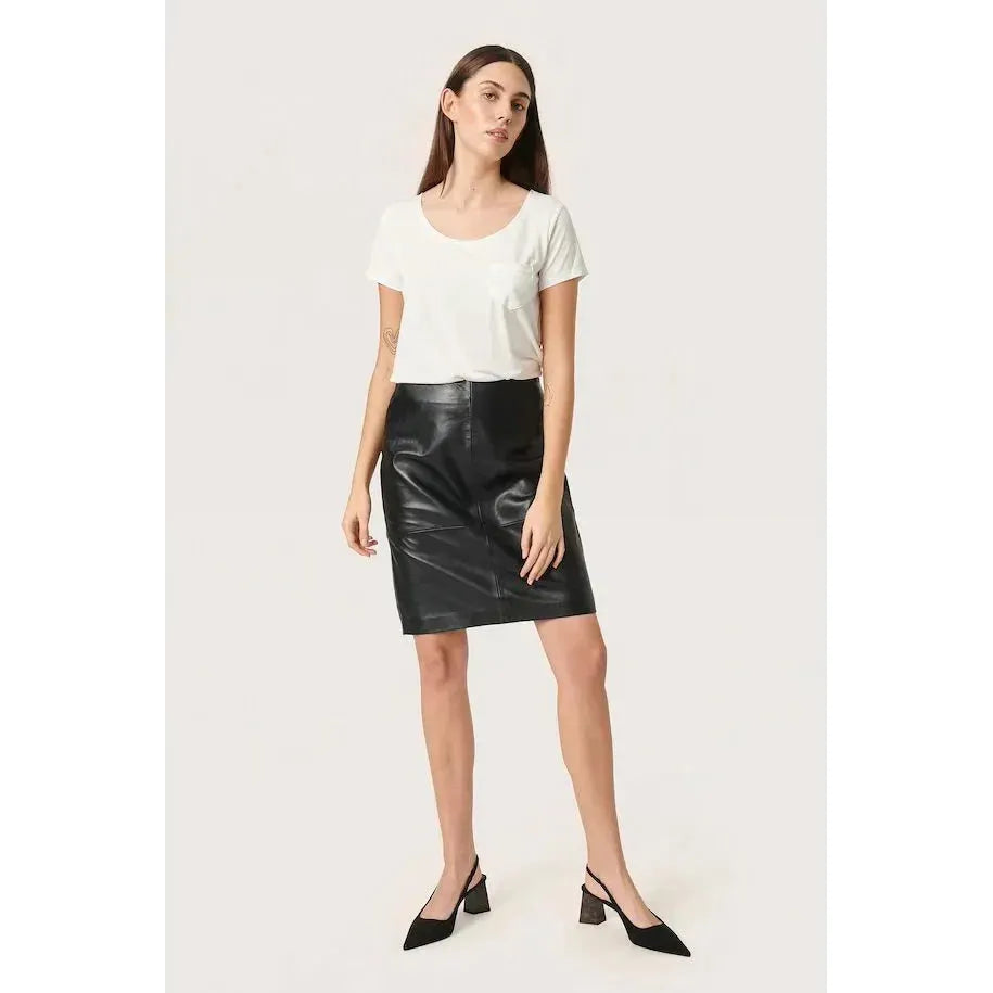 Folly Skirt - 100% Leather