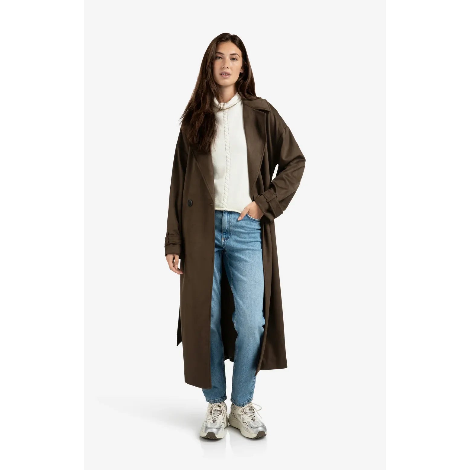 Mid-Waist Boyfriend Denim