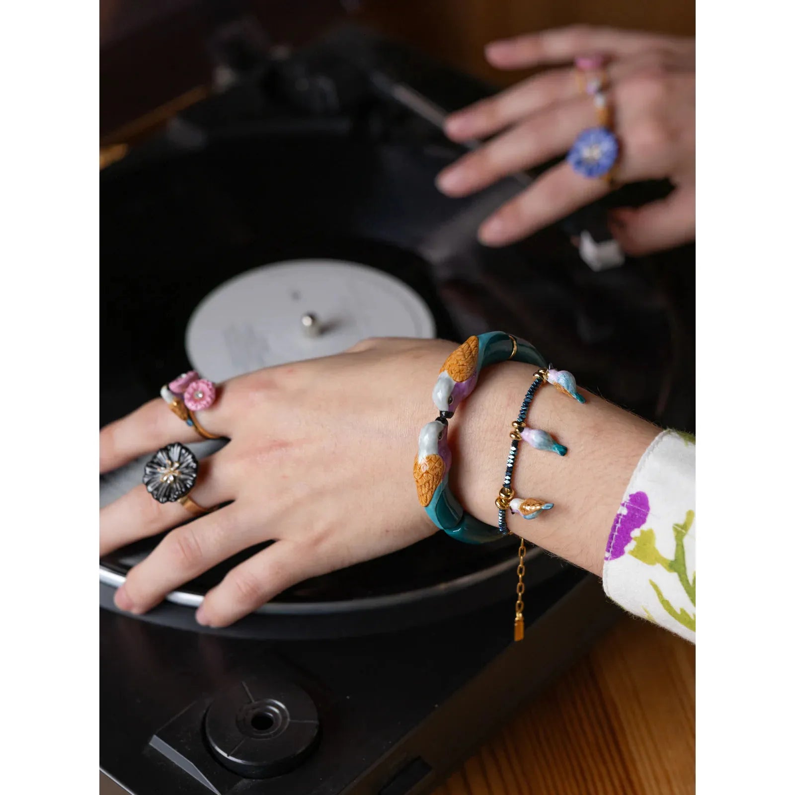 Bird Kiss Bracelet