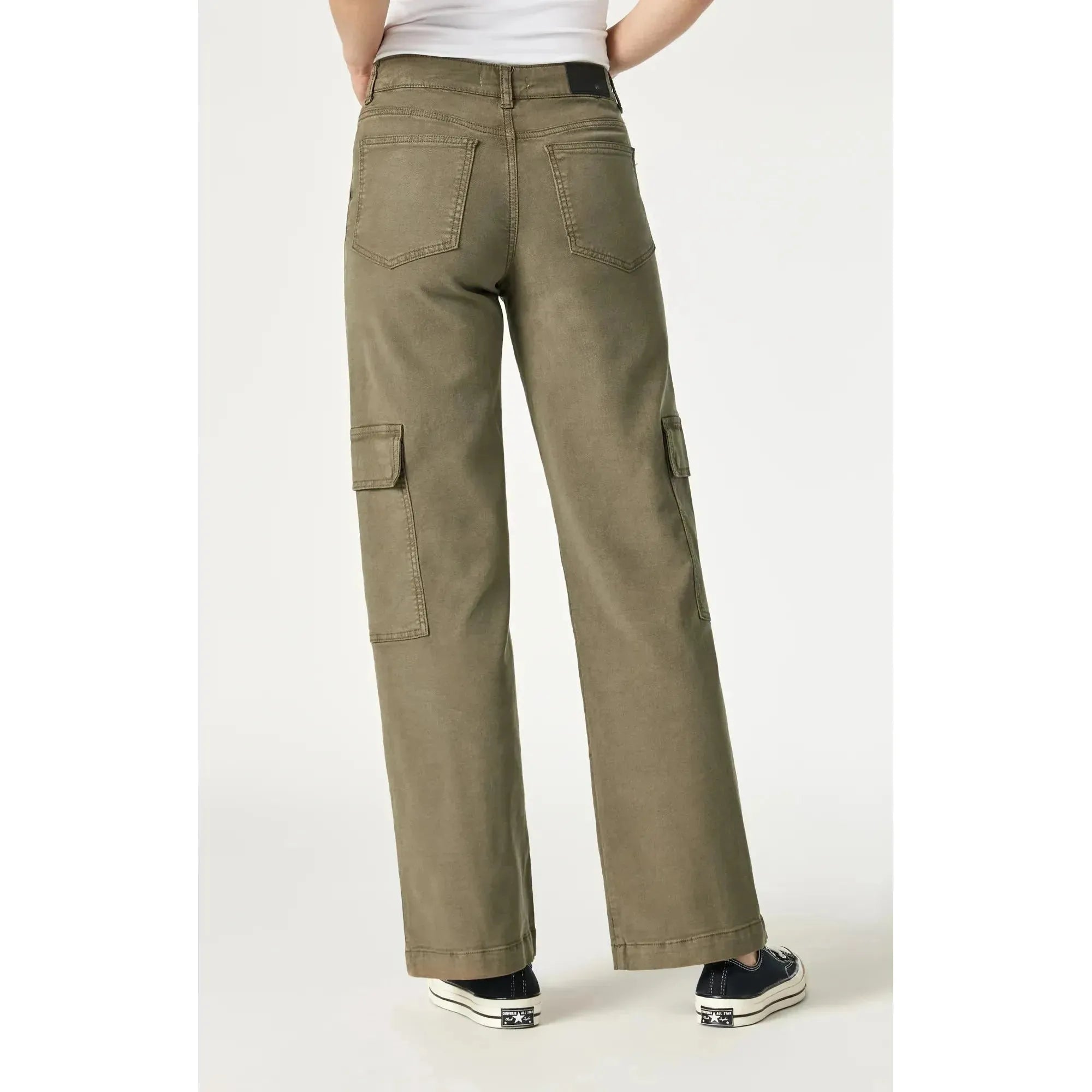 Alva Straight Leg Cargo Pants | High Rise