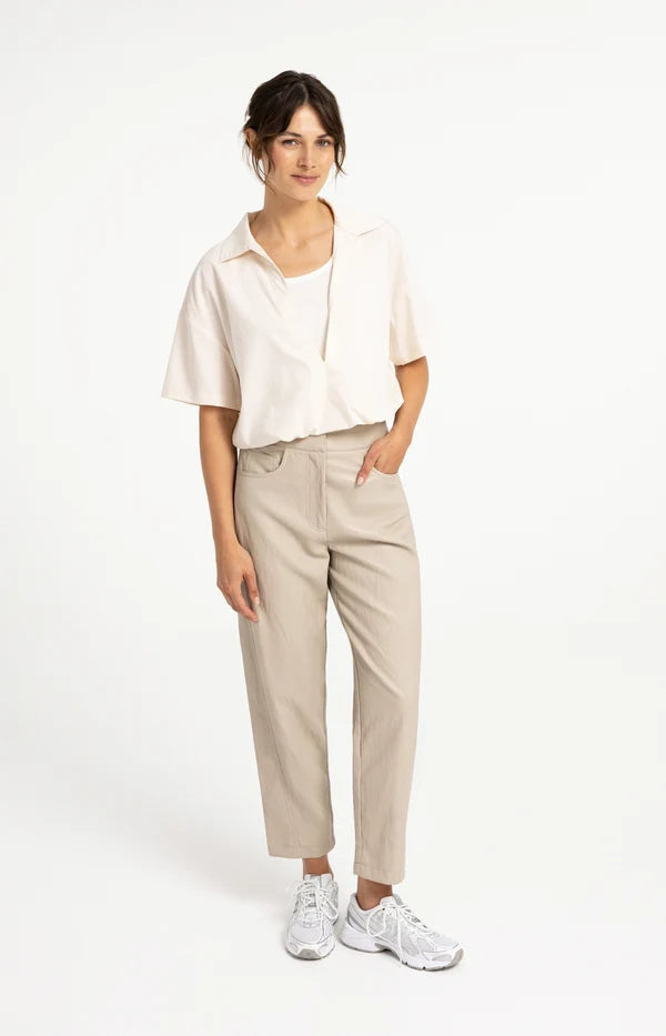 Short Sleeve Layer Balloon Top