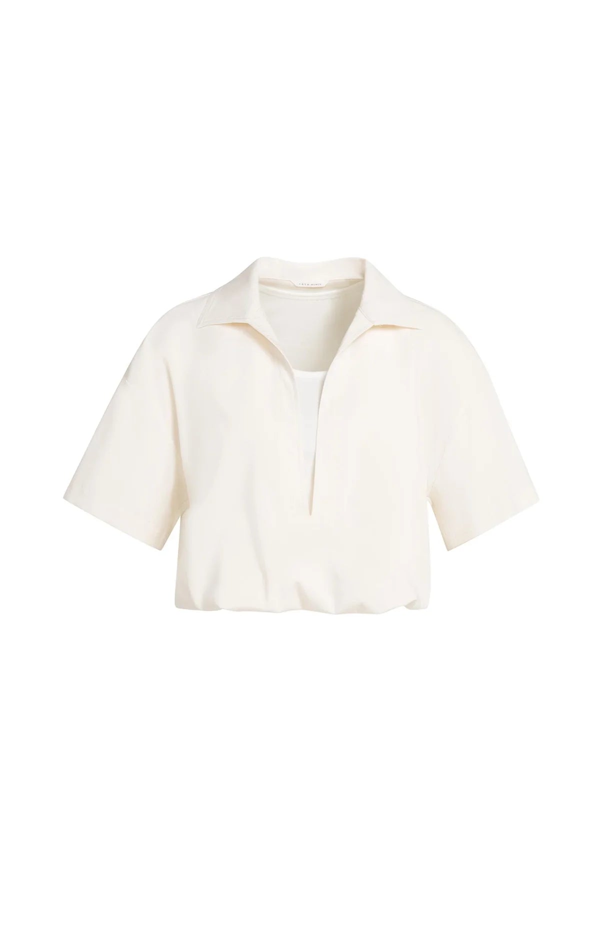 Short Sleeve Layer Balloon Top