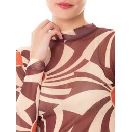BLUSA SEGUNDA PELE TULE ESTAMP