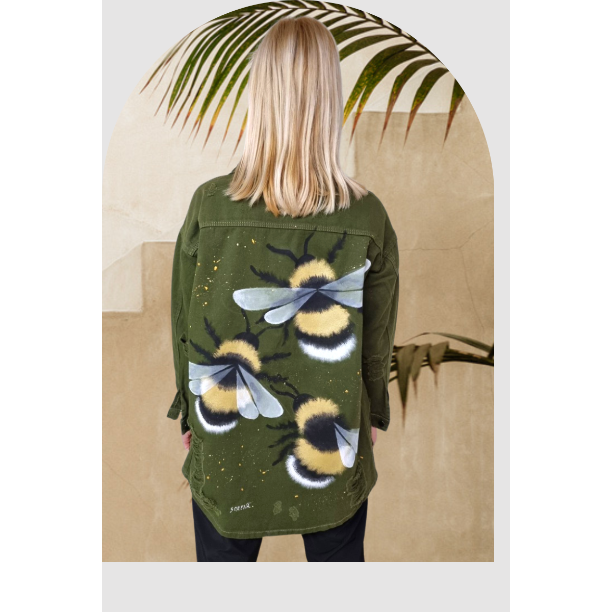 BZZZ Hand-Painted Jacket – Sorena