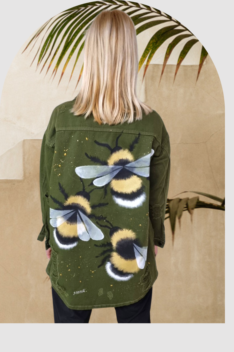 BZZZ Hand-Painted Jacket – Sorena