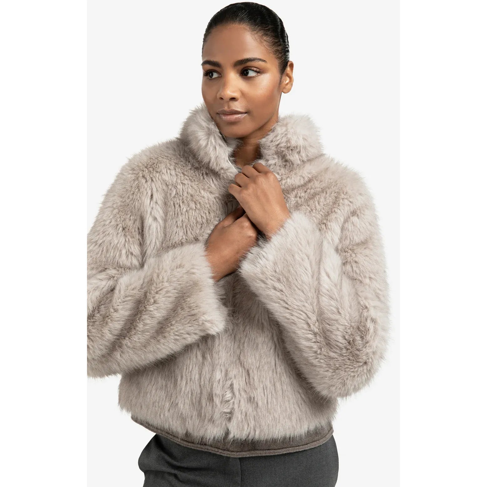 Faux Fur Jacket
