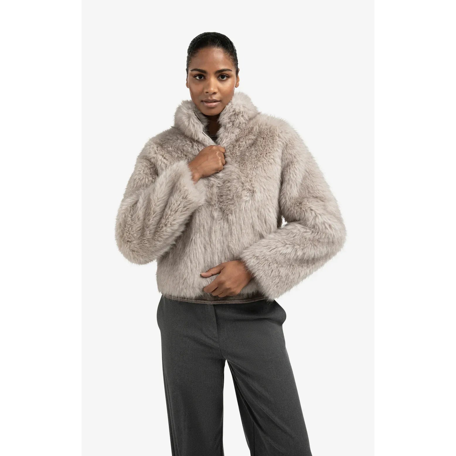 Faux Fur Jacket
