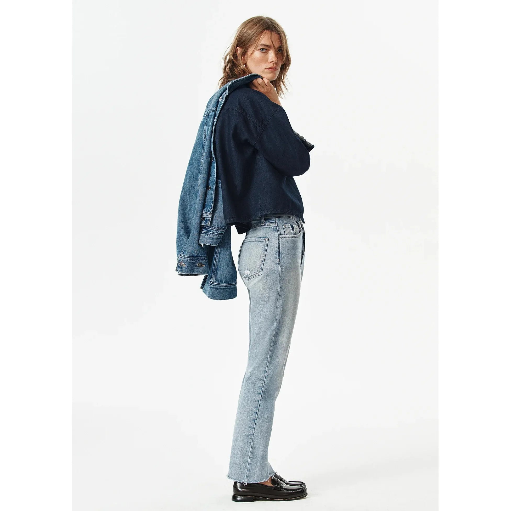 The Otto High Rise Boyfriend Jeans
