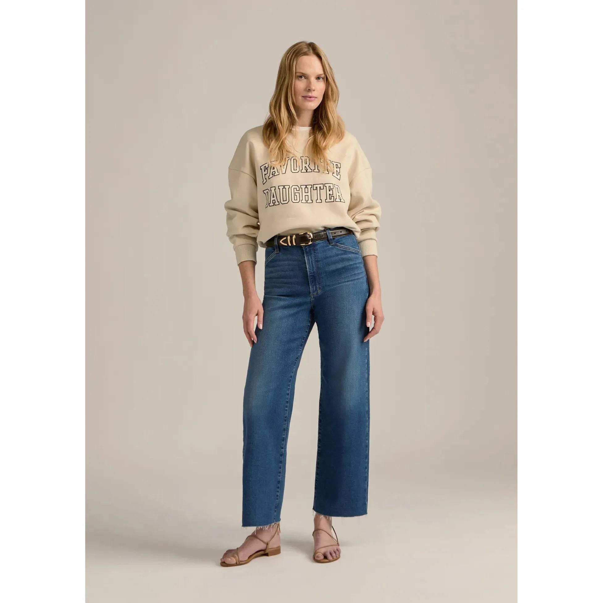 Cropped Collegiate Sweater