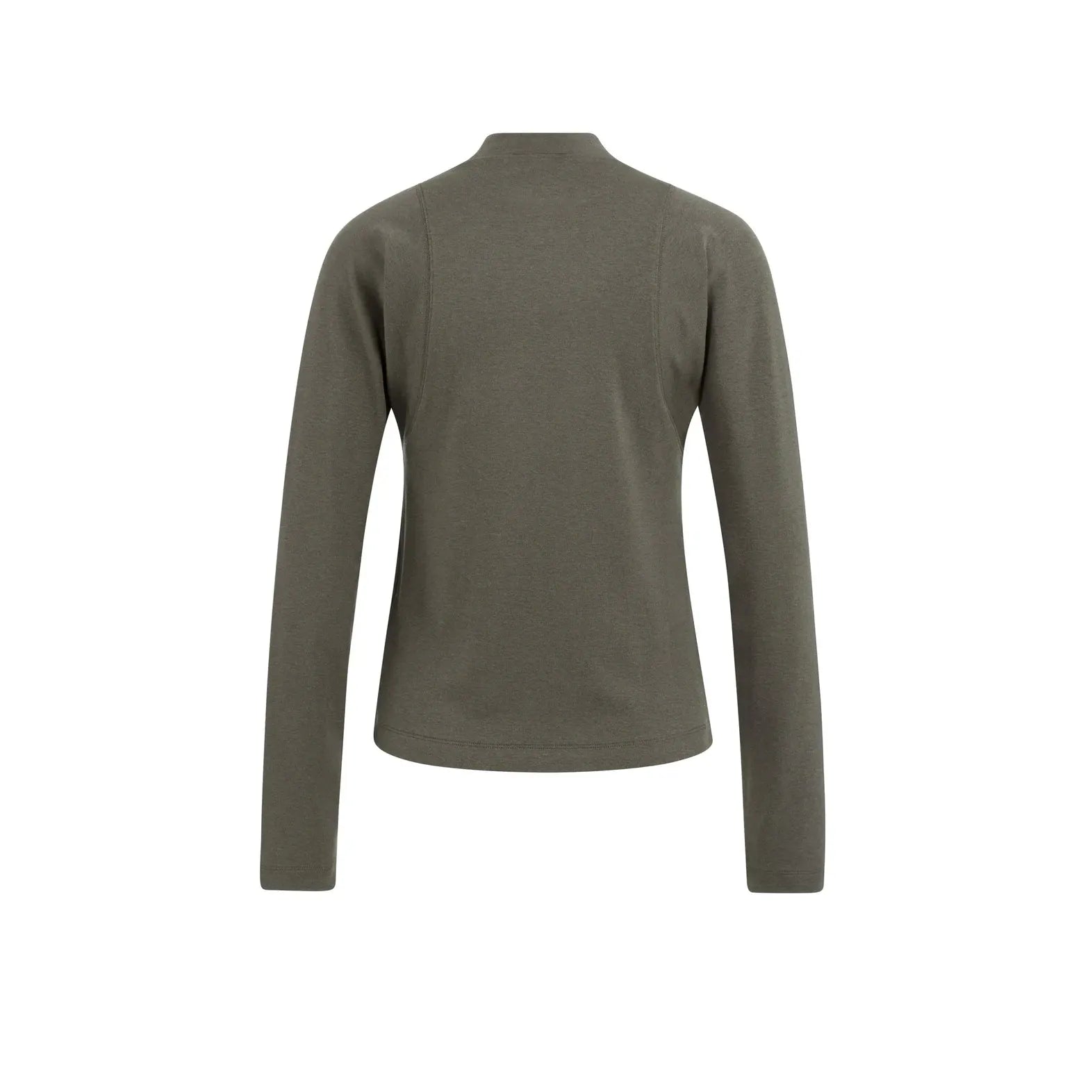 Long Sleeve Mock Neck Top