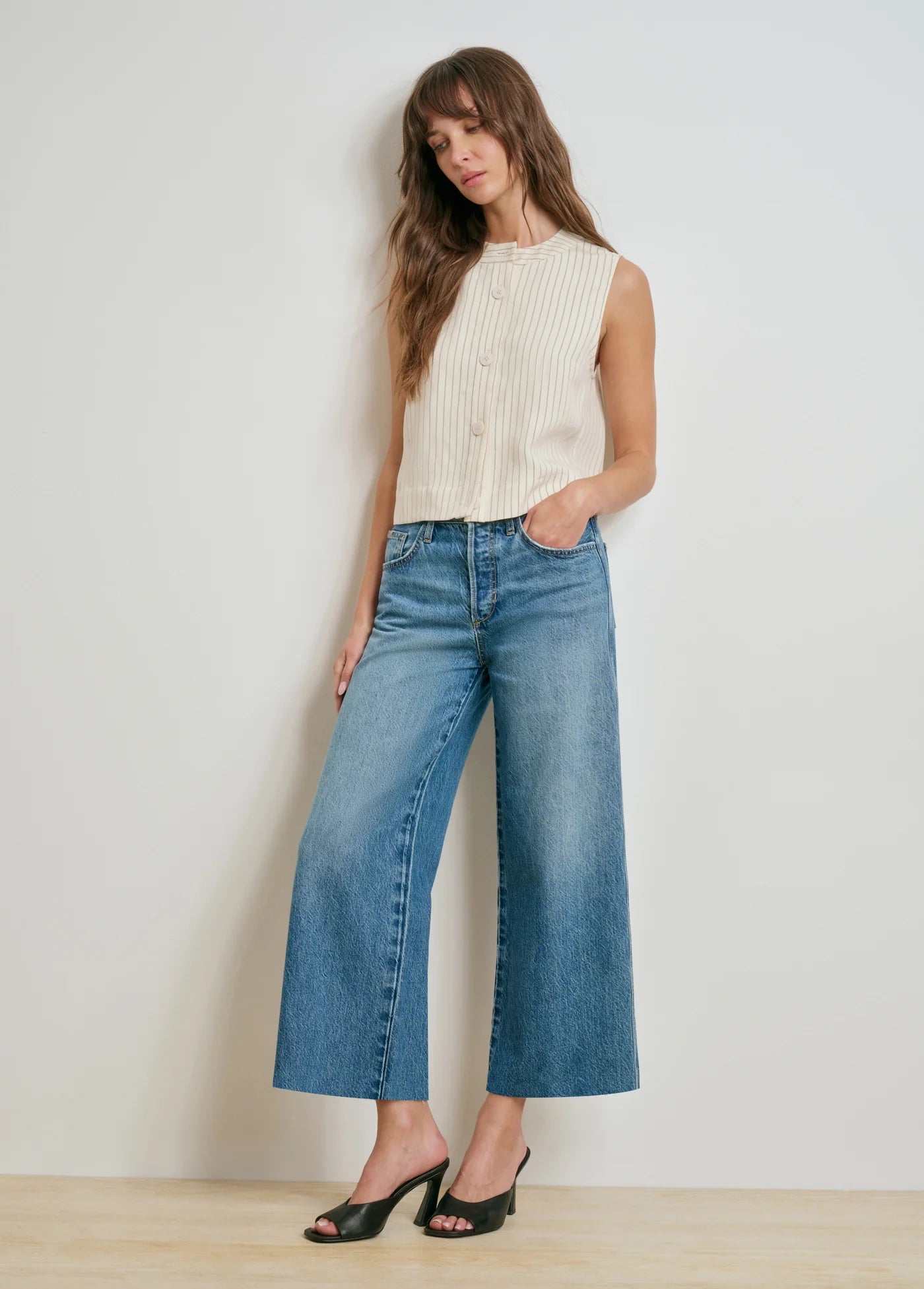 Masha Super High Wide Leg Crop