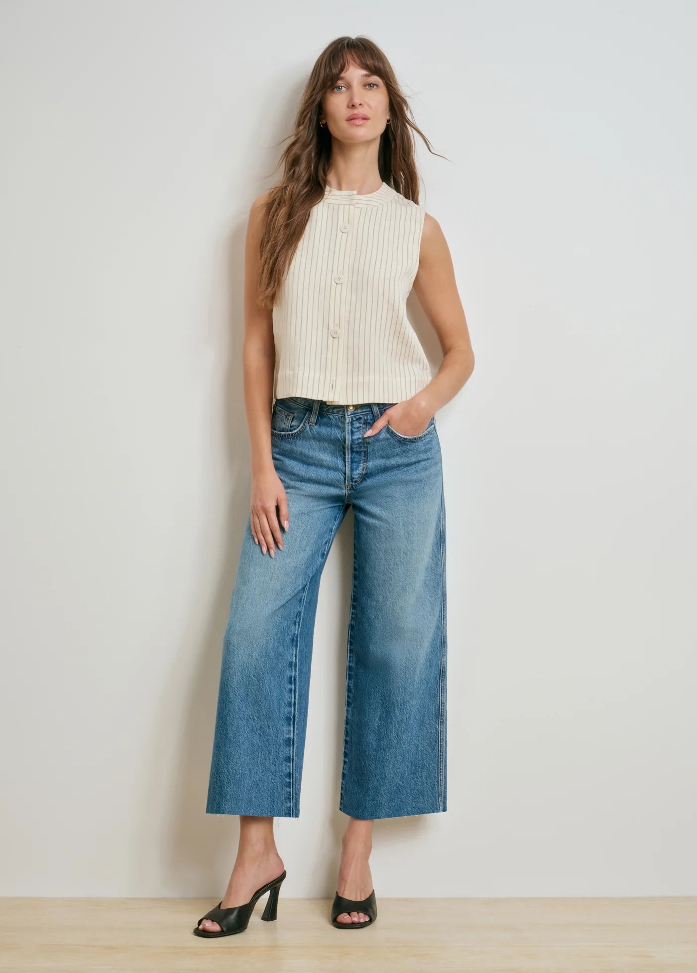 Masha Super High Wide Leg Crop