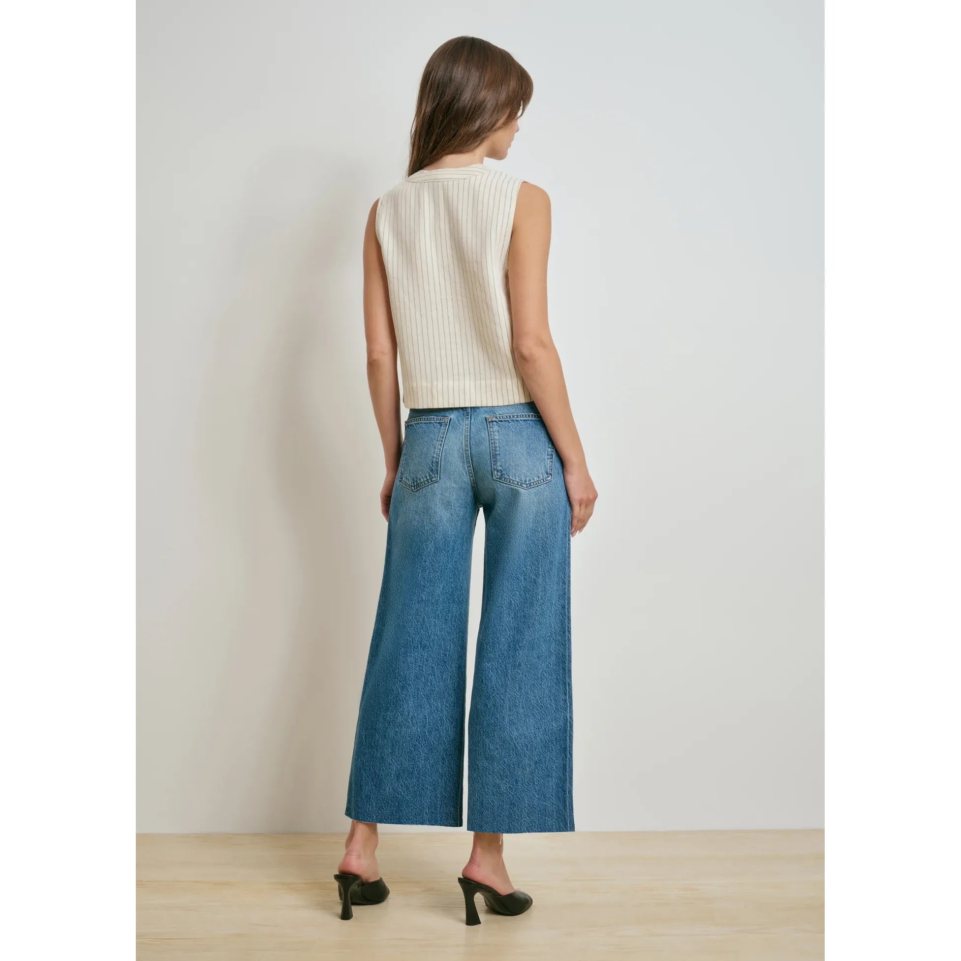 Masha Super High Wide Leg Crop