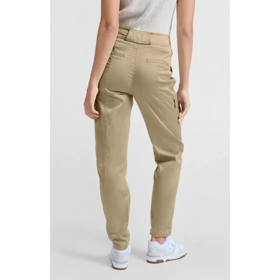 High Waist Cargo Trousers