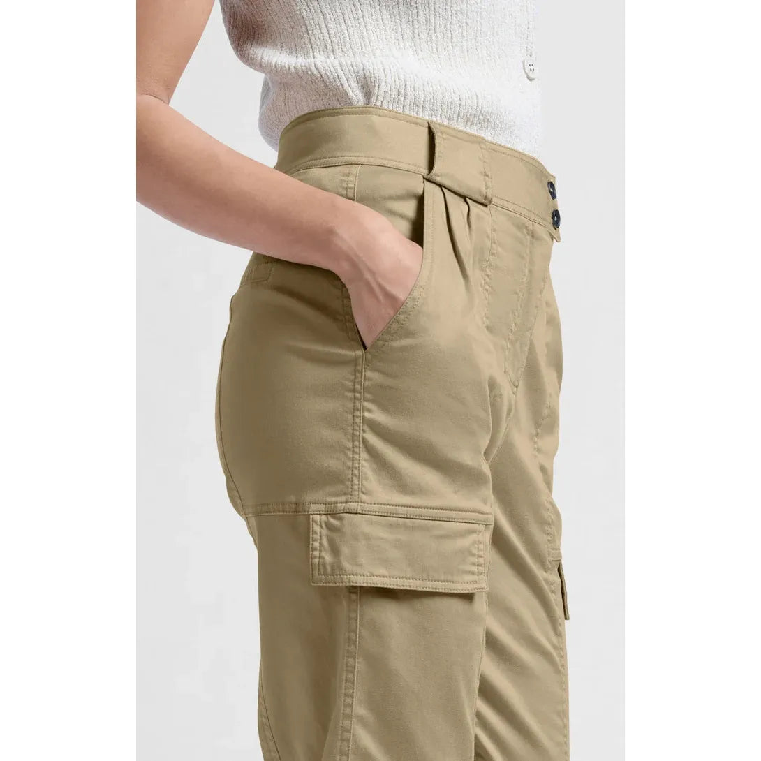 High Waist Cargo Trousers