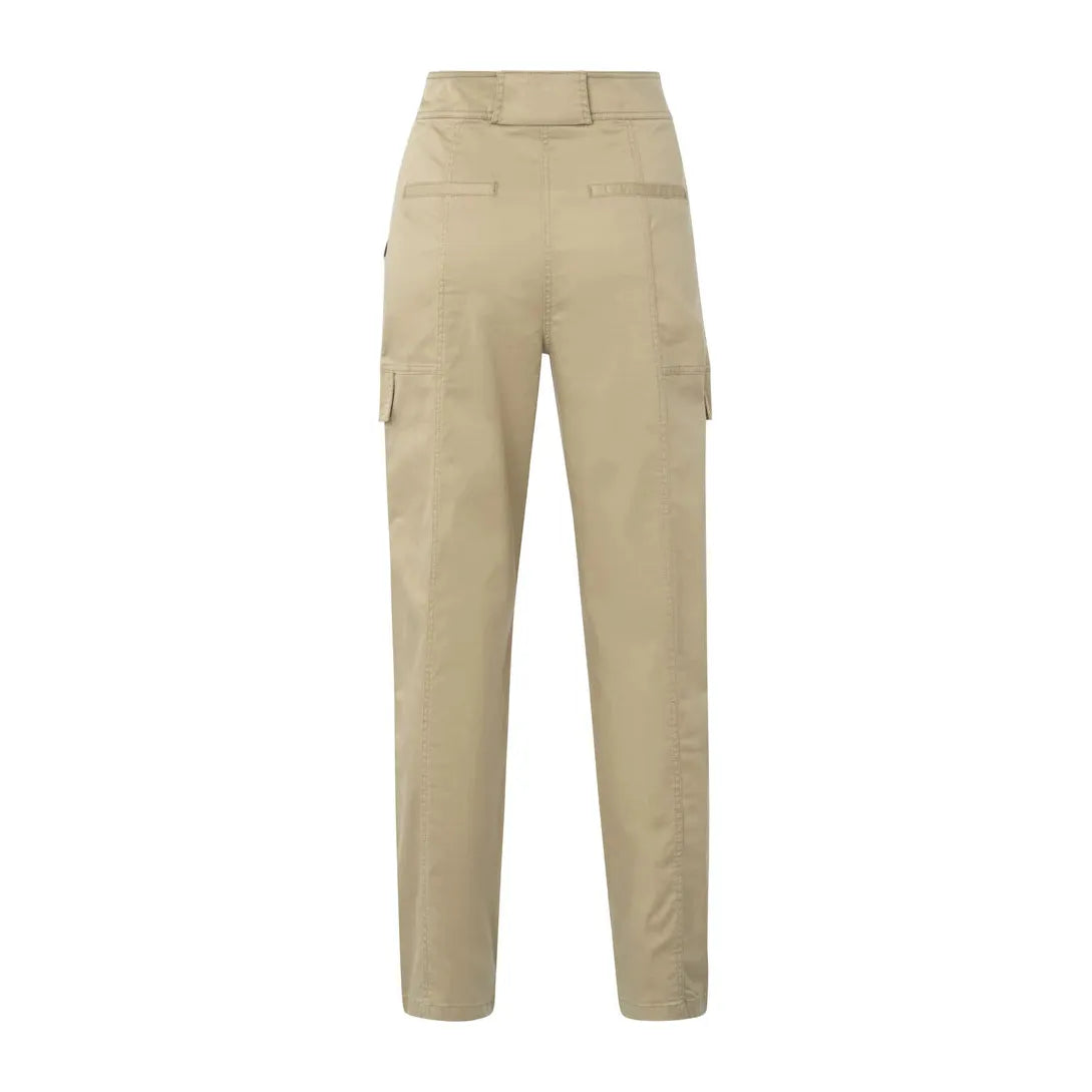 High Waist Cargo Trousers