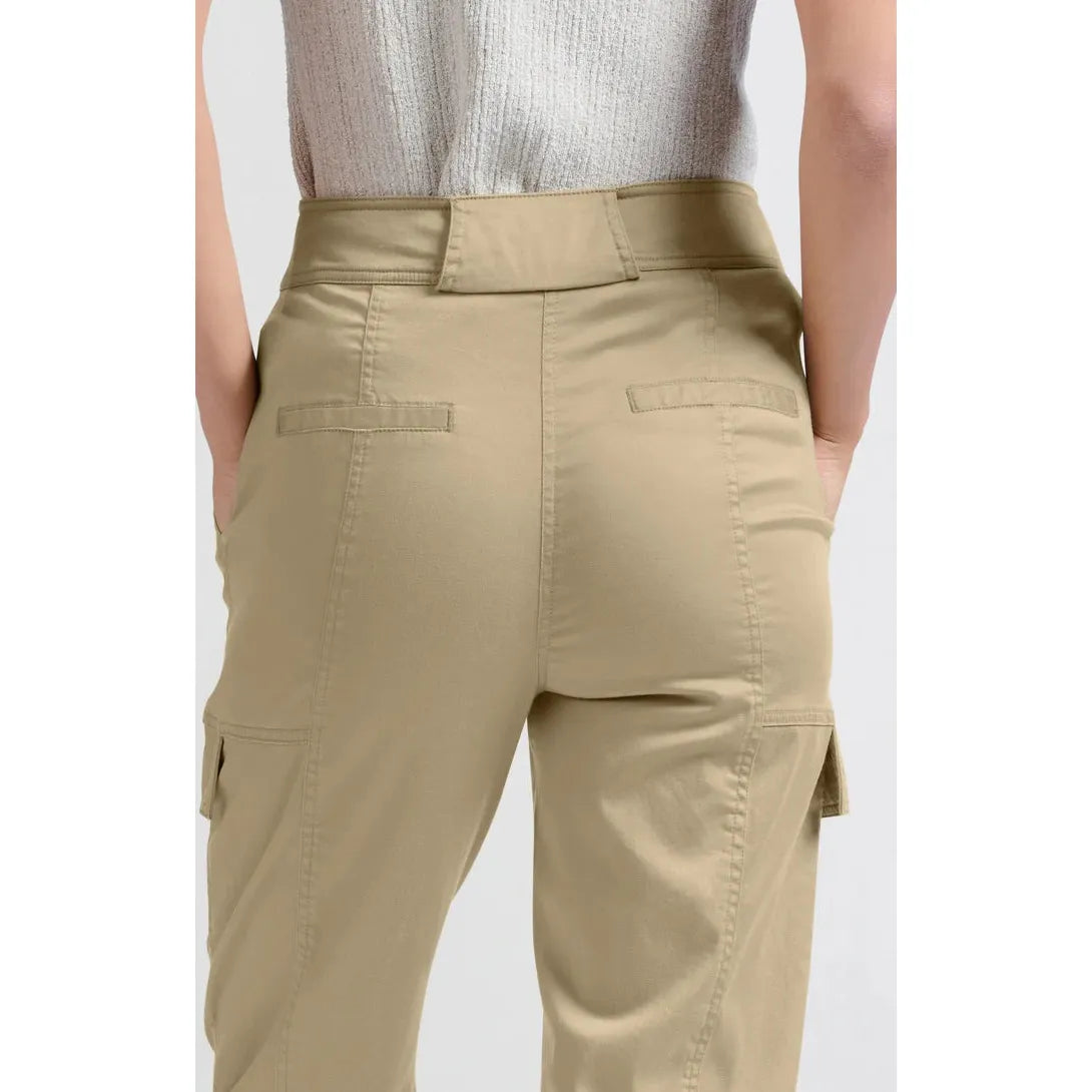 High Waist Cargo Trousers