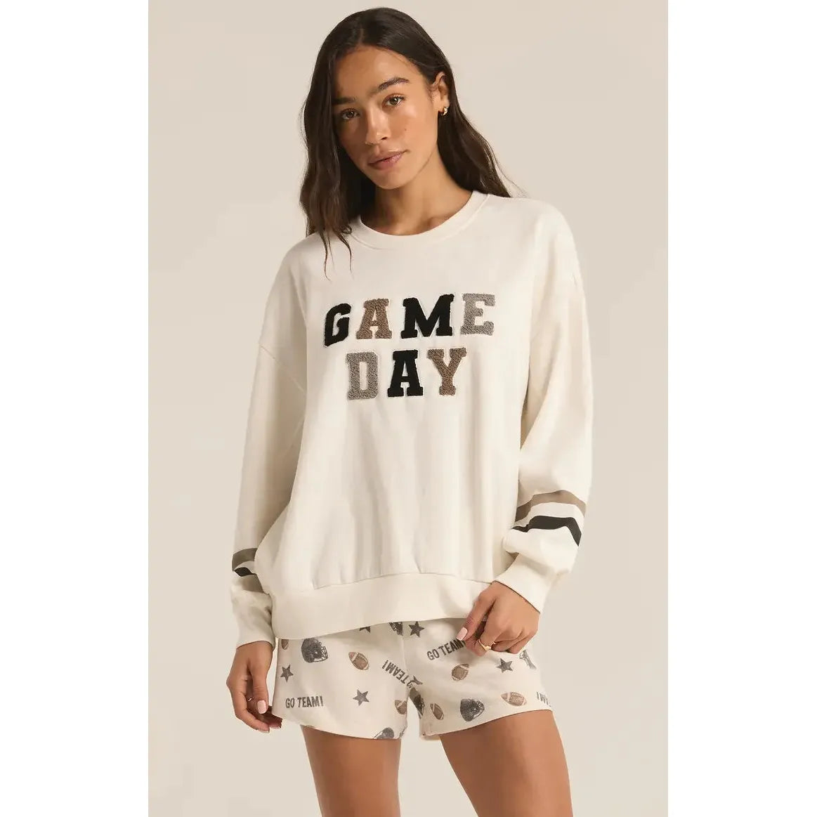 Oversized Game Day Sweatshirt