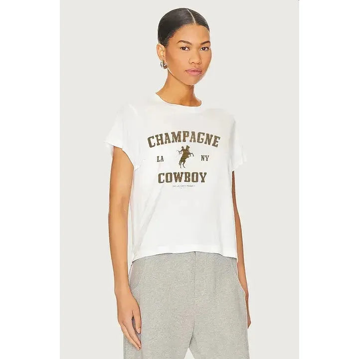 Champagne Cowboy Perfect Tee