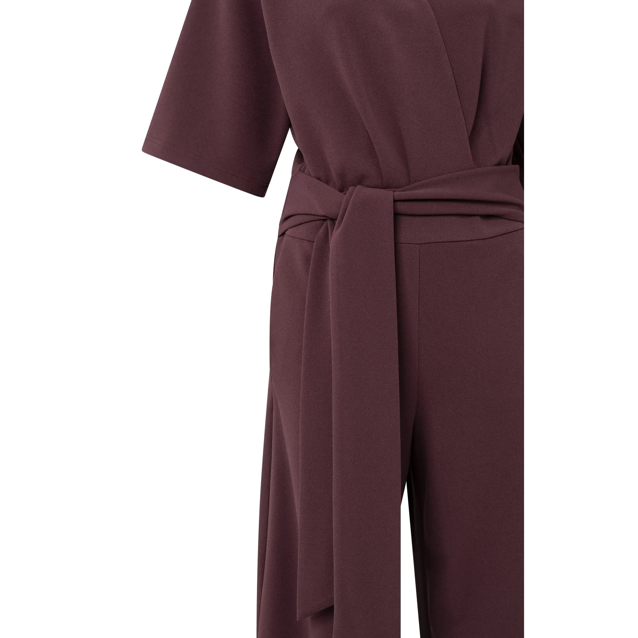 Short Sleeve Jersey Jumpsuit