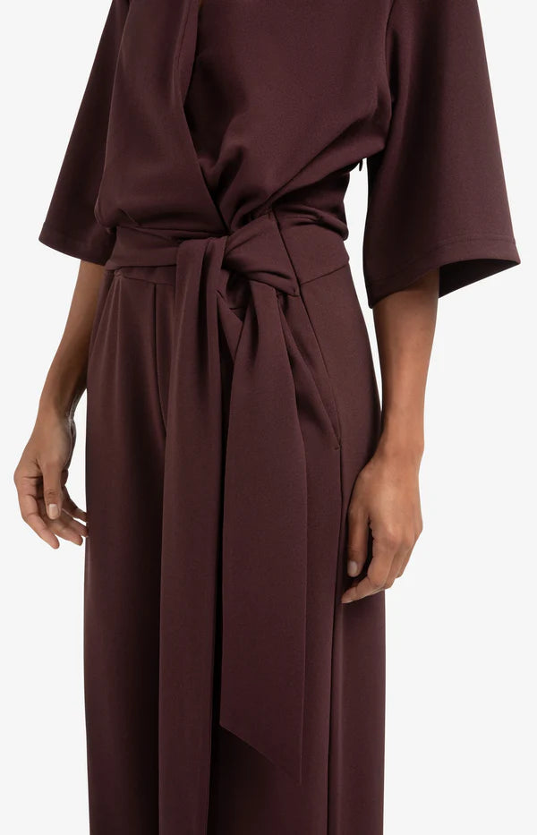 Short Sleeve Jersey Jumpsuit