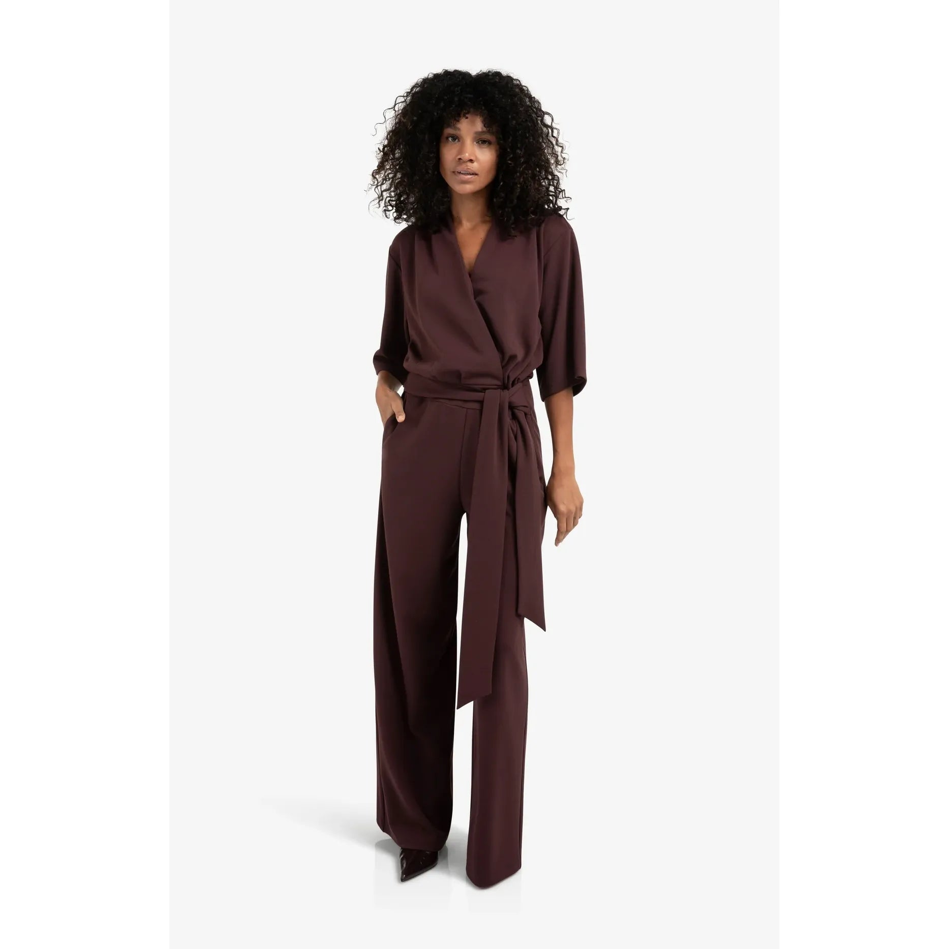 Short Sleeve Jersey Jumpsuit