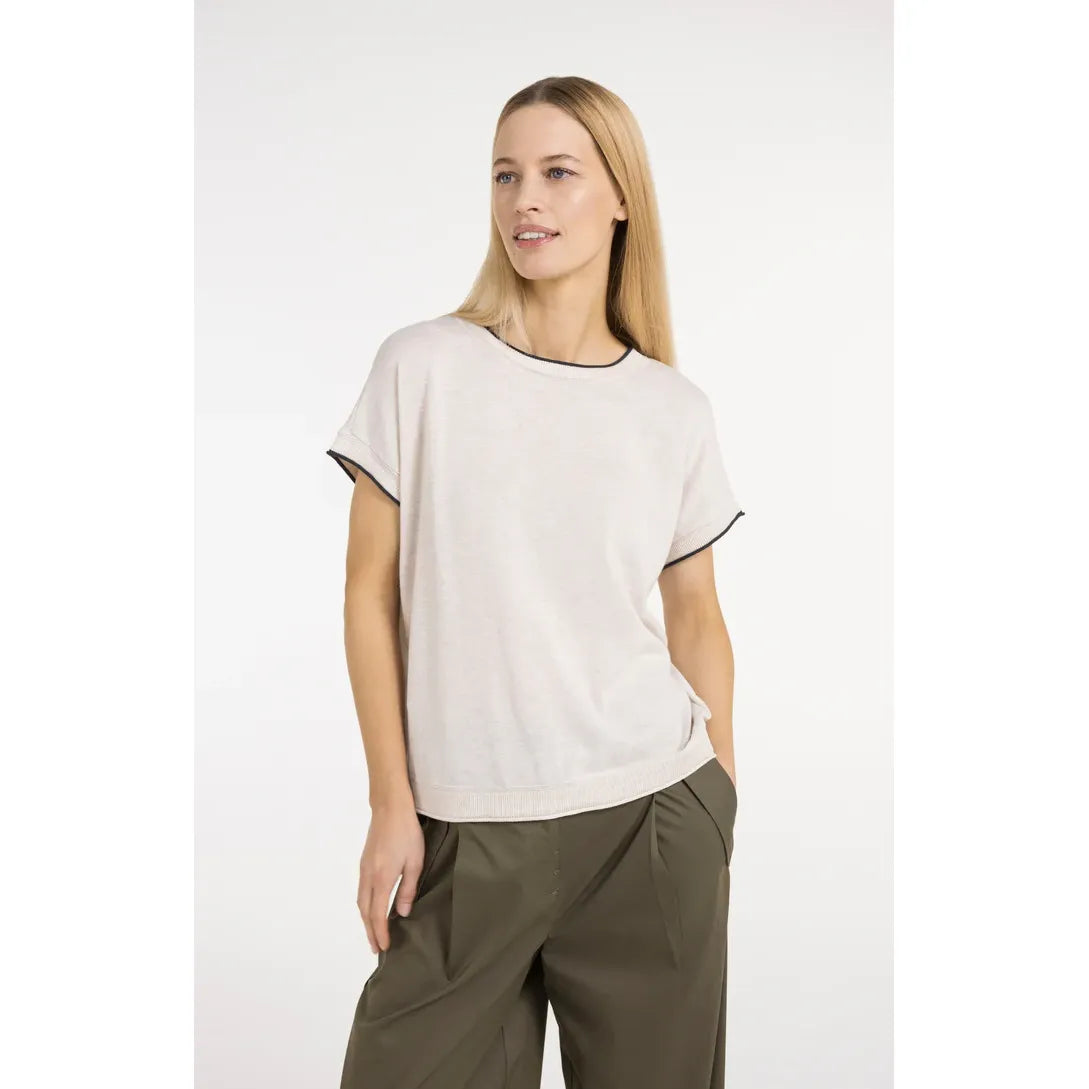 Short Sleeve Knit Top