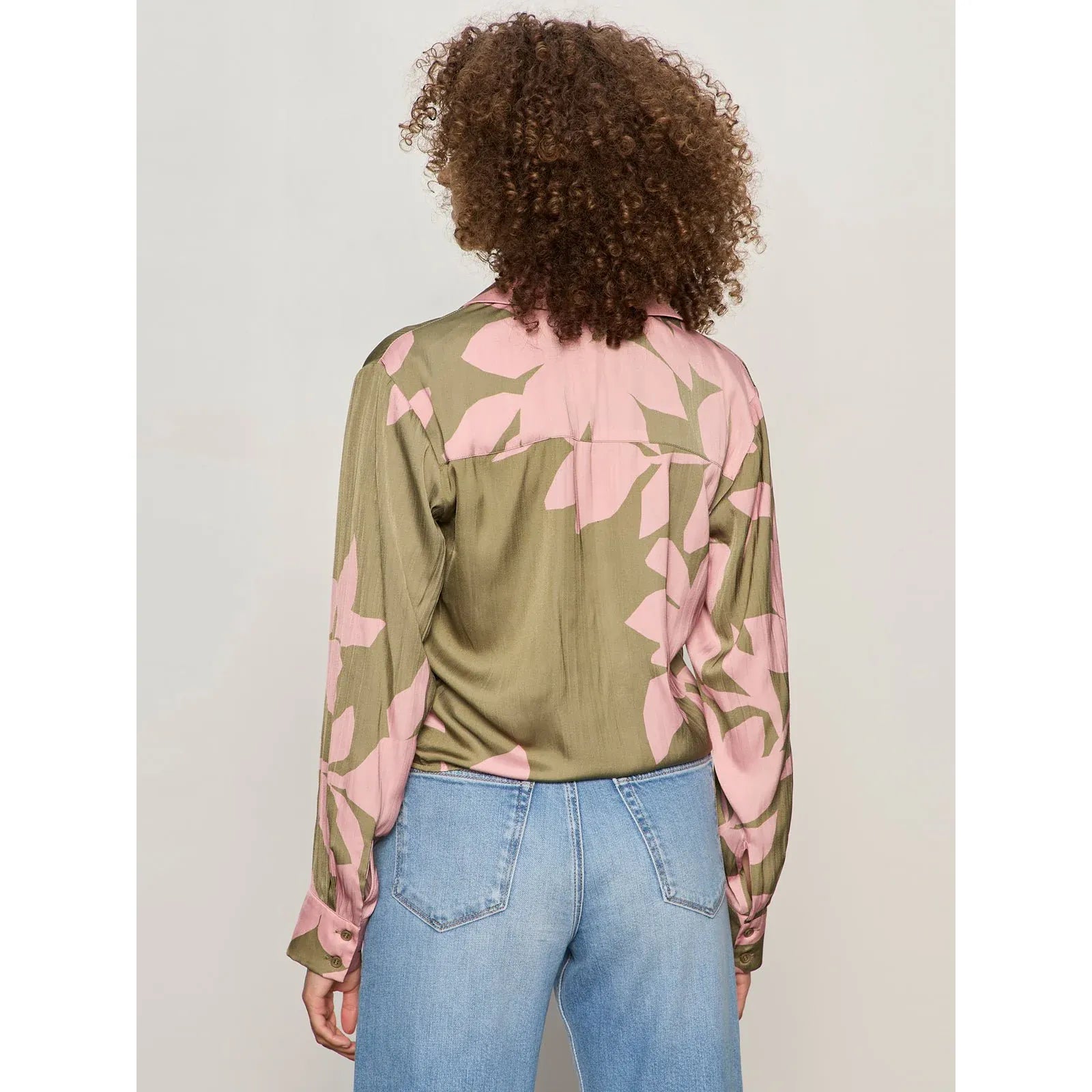 Lover Tie Shirt Pink Silhouette
