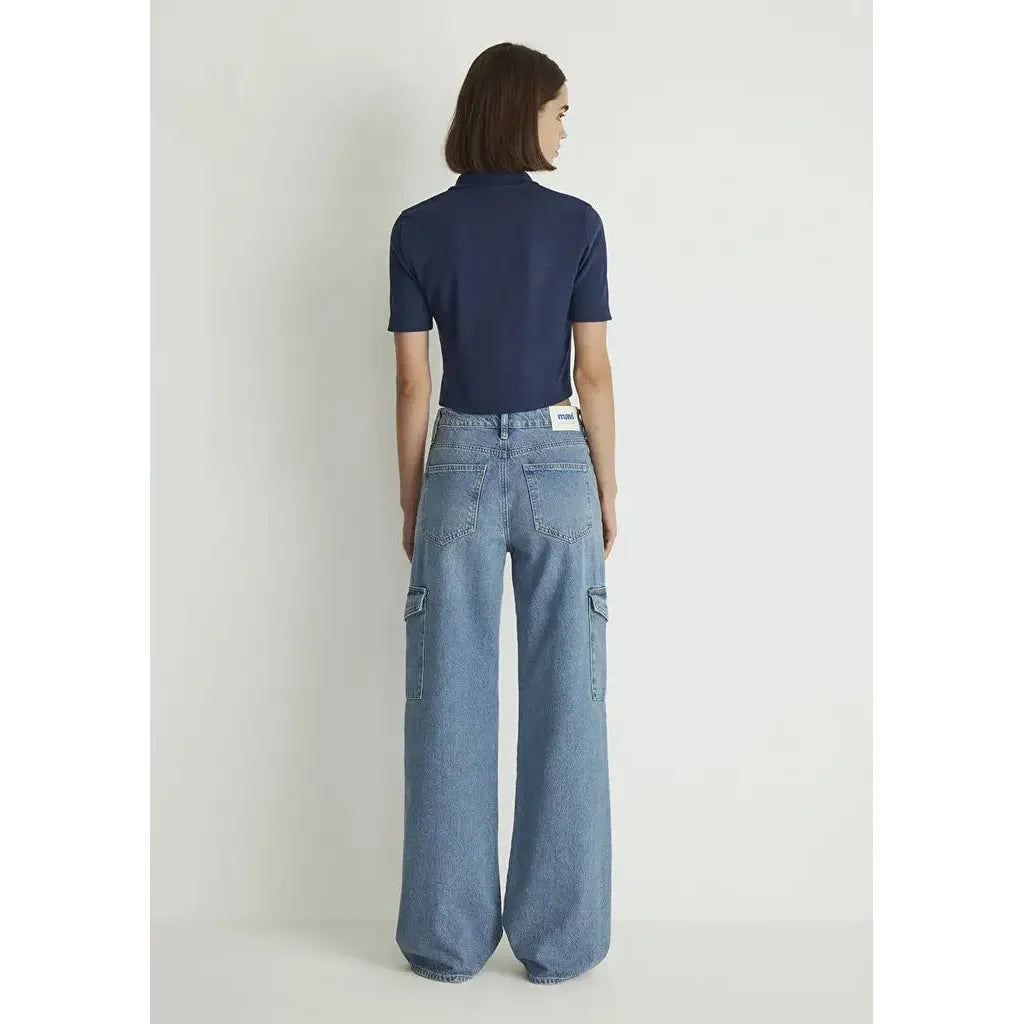 Carina Cargo Jeans | Mid Rise | Relaxed Fit