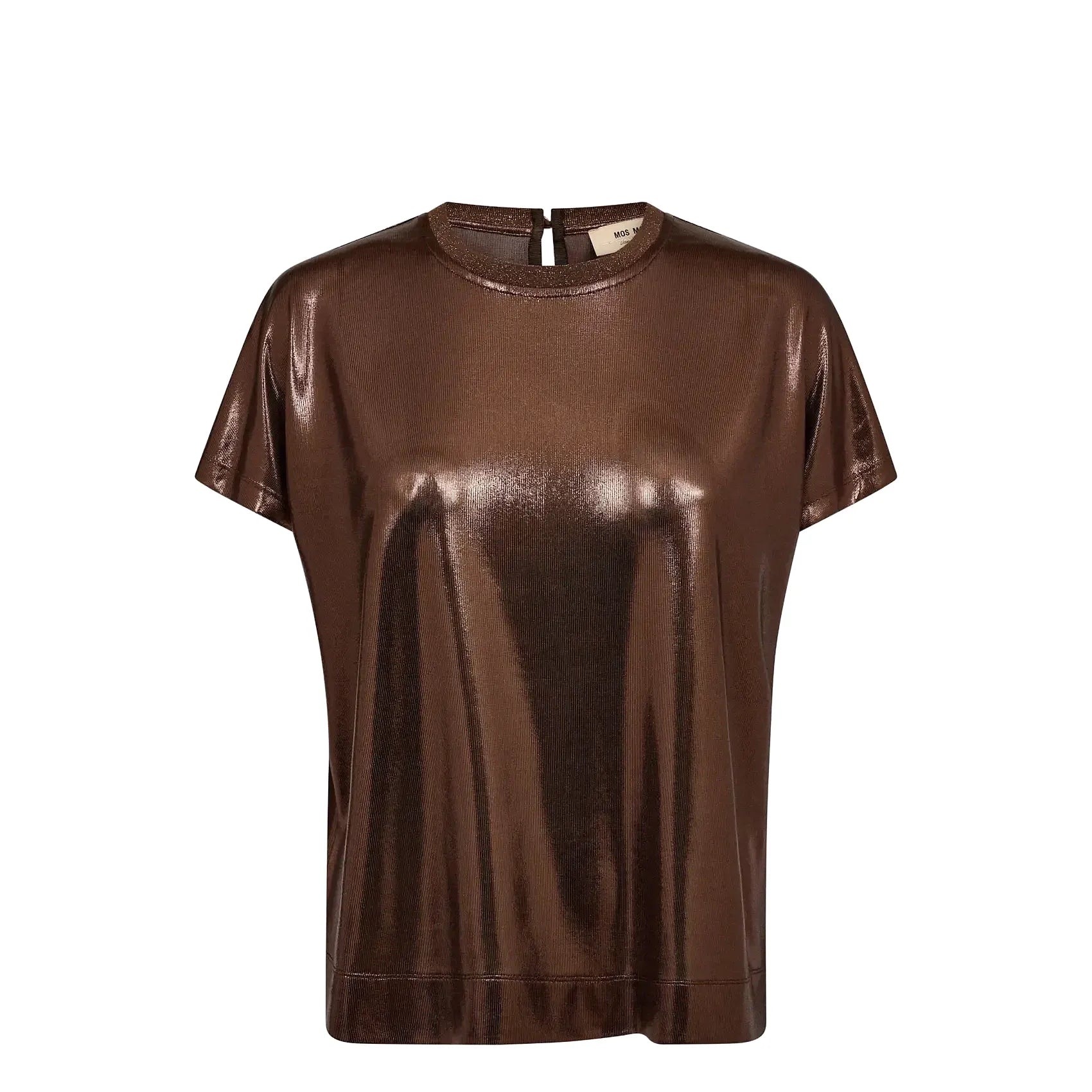 MMNivola O-neck Metallic Tee
