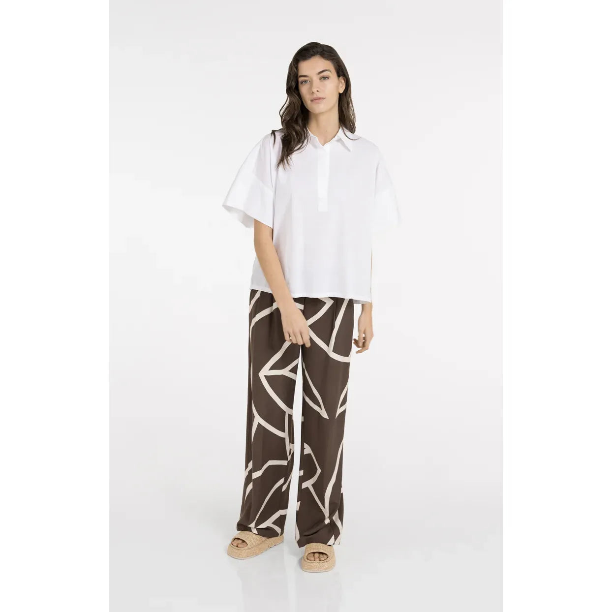 Blouse with Sleeve Detail