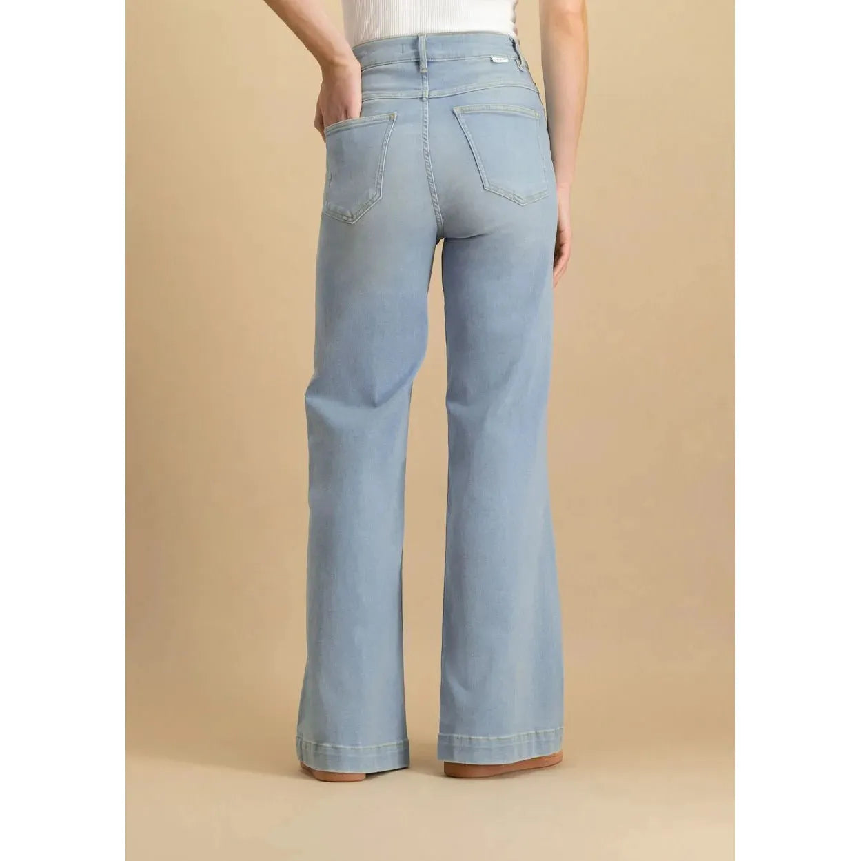 Palmer Wide Leg Denim Jeans