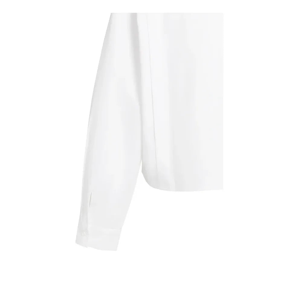Poplin Blouse w/ Adjustable Waist