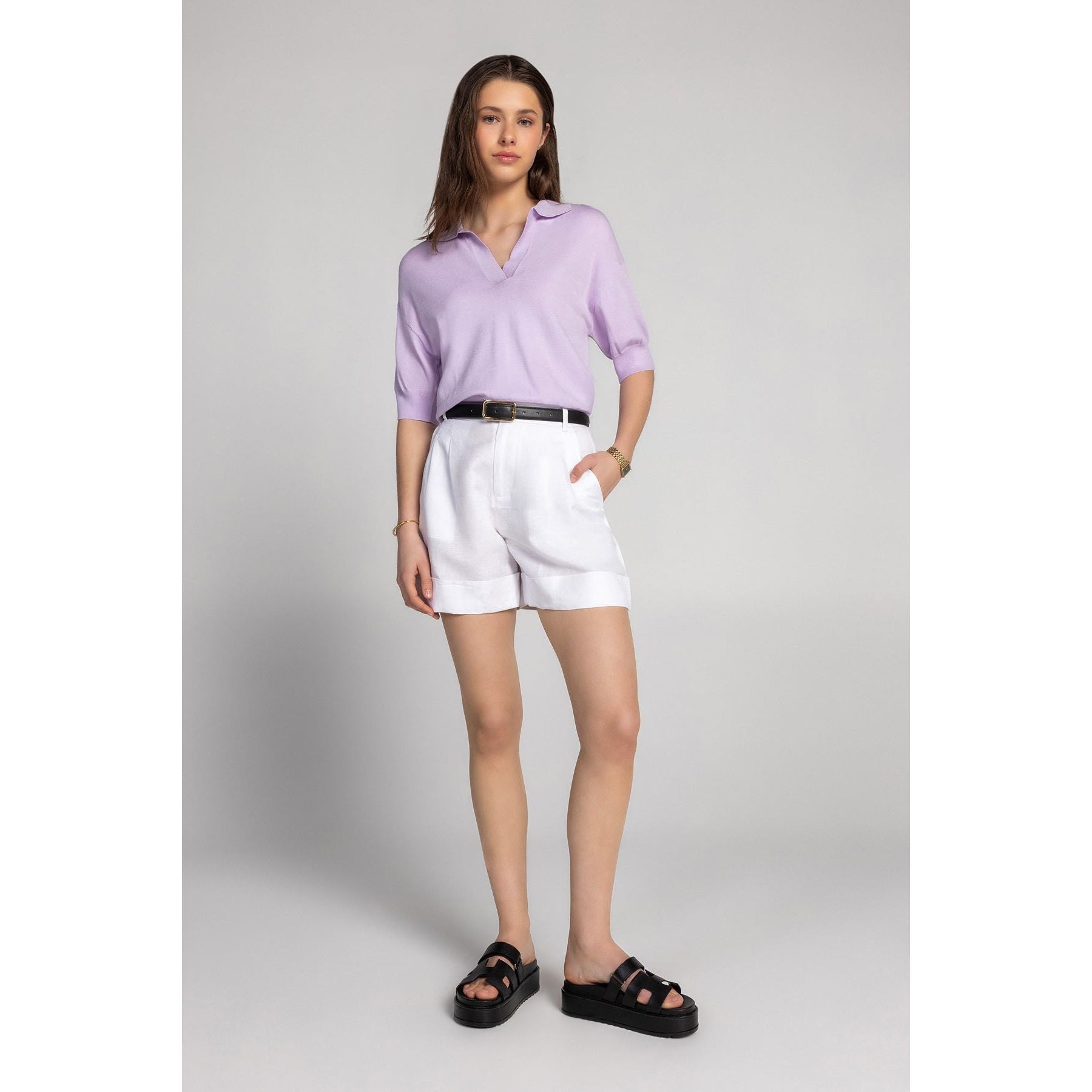 The Relaxed Polo – Lavendula