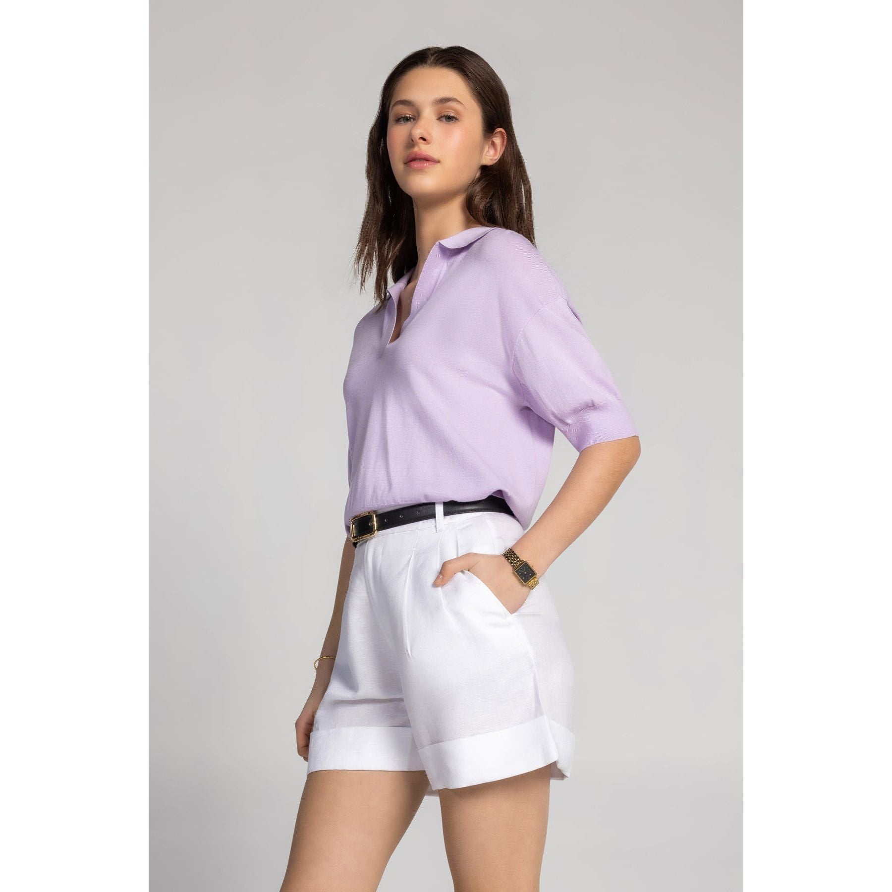 The Relaxed Polo – Lavendula