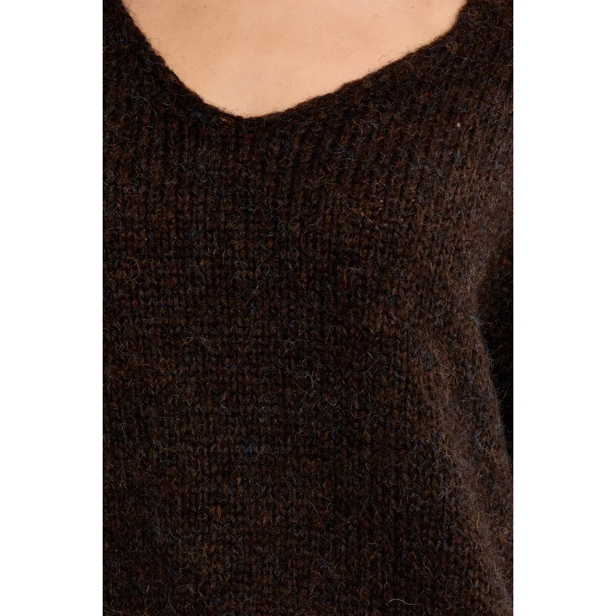 V-Neck Knit Sweater