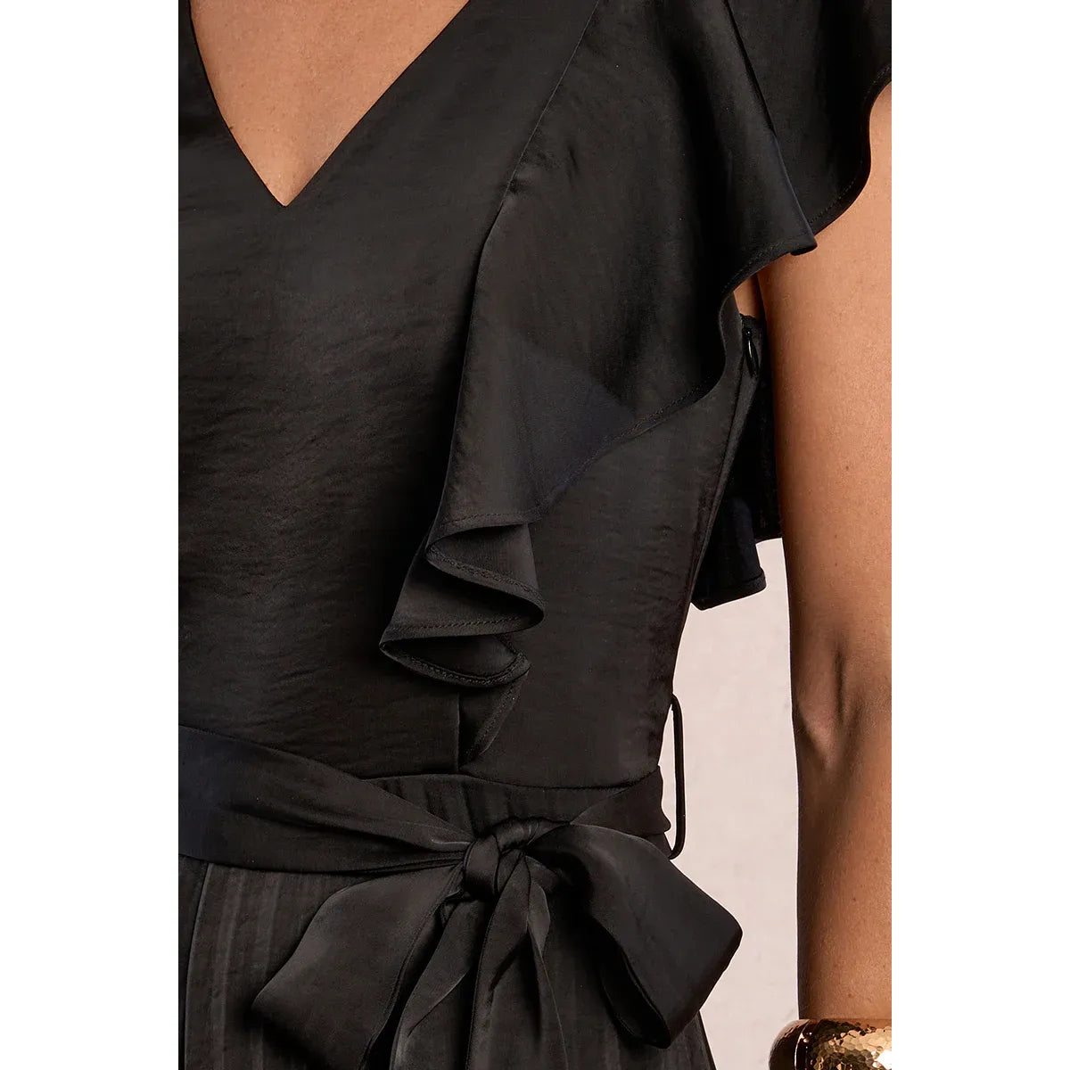 Midnight Muse Pleated Jumpsuit