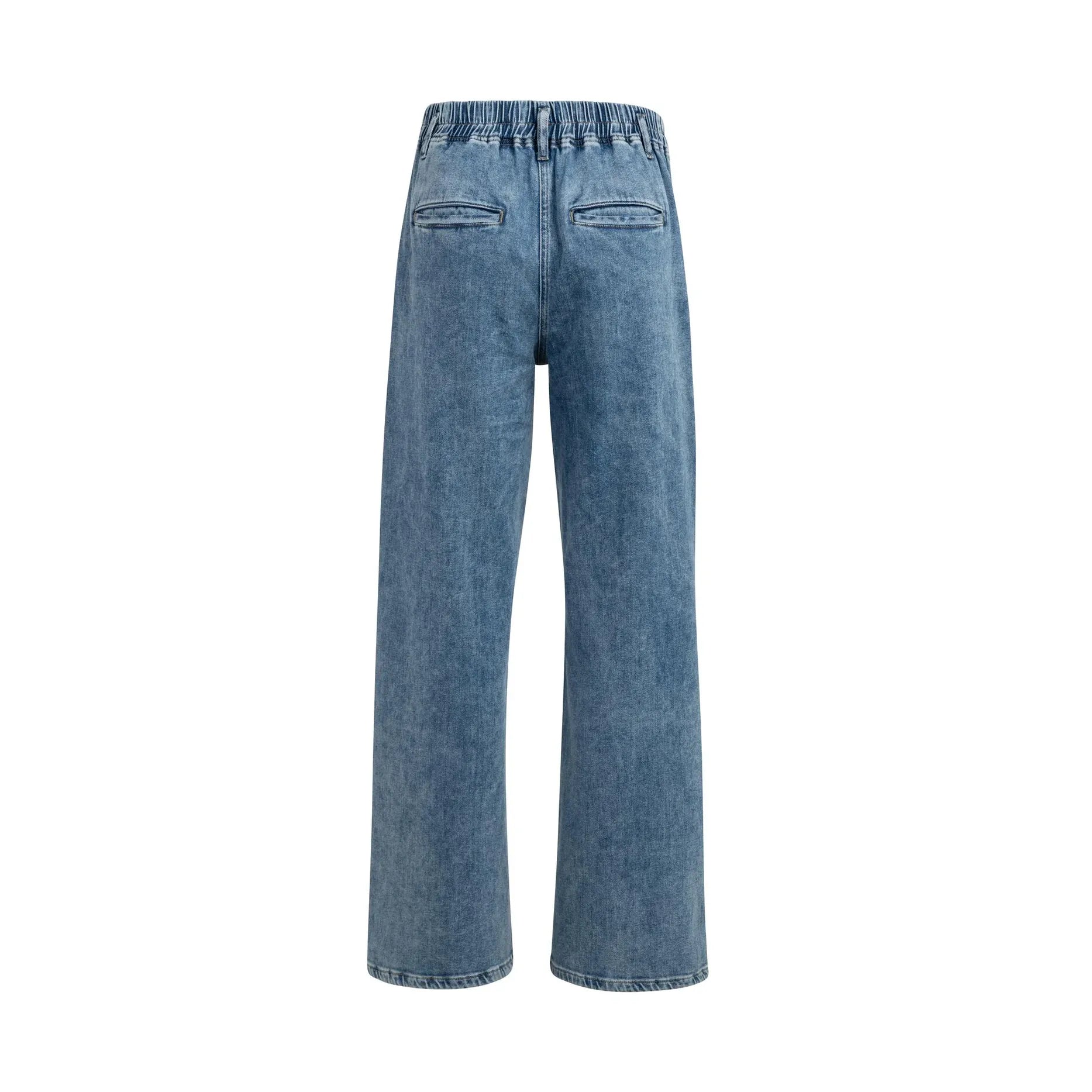 Loose Fit Worker Straight Denim Jeans