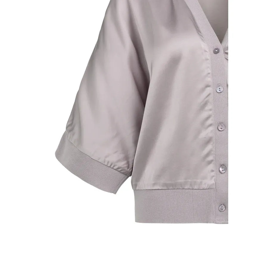 Iris Satin Cardigan