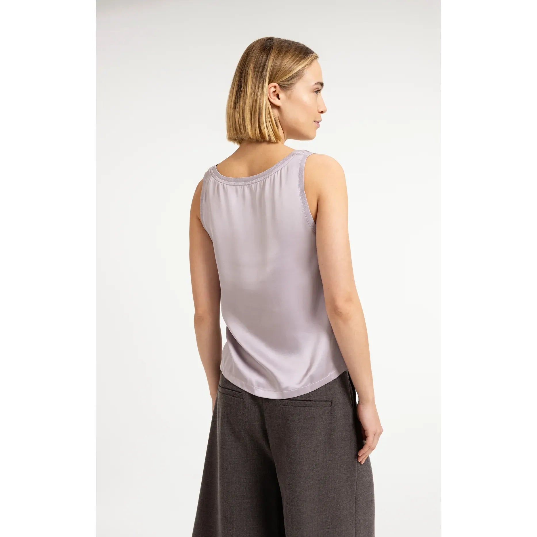 Iris Satin Tank