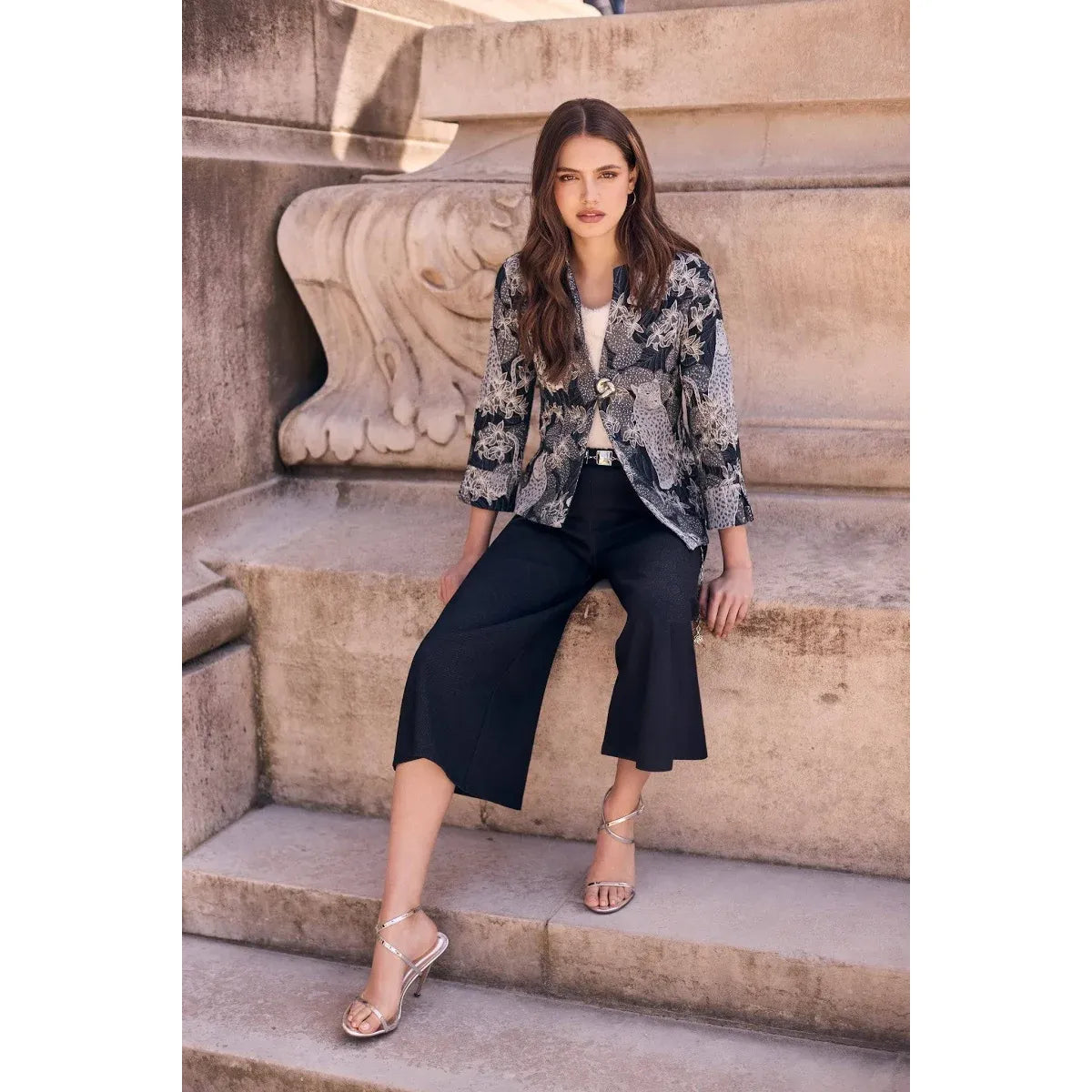 Knit Culotte Pants – Style 263186