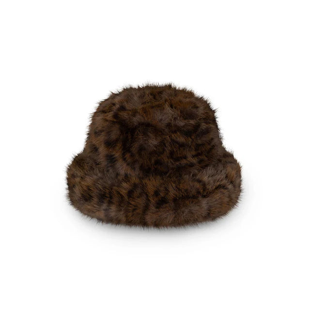 Snuggle Bucket Leopard Hat