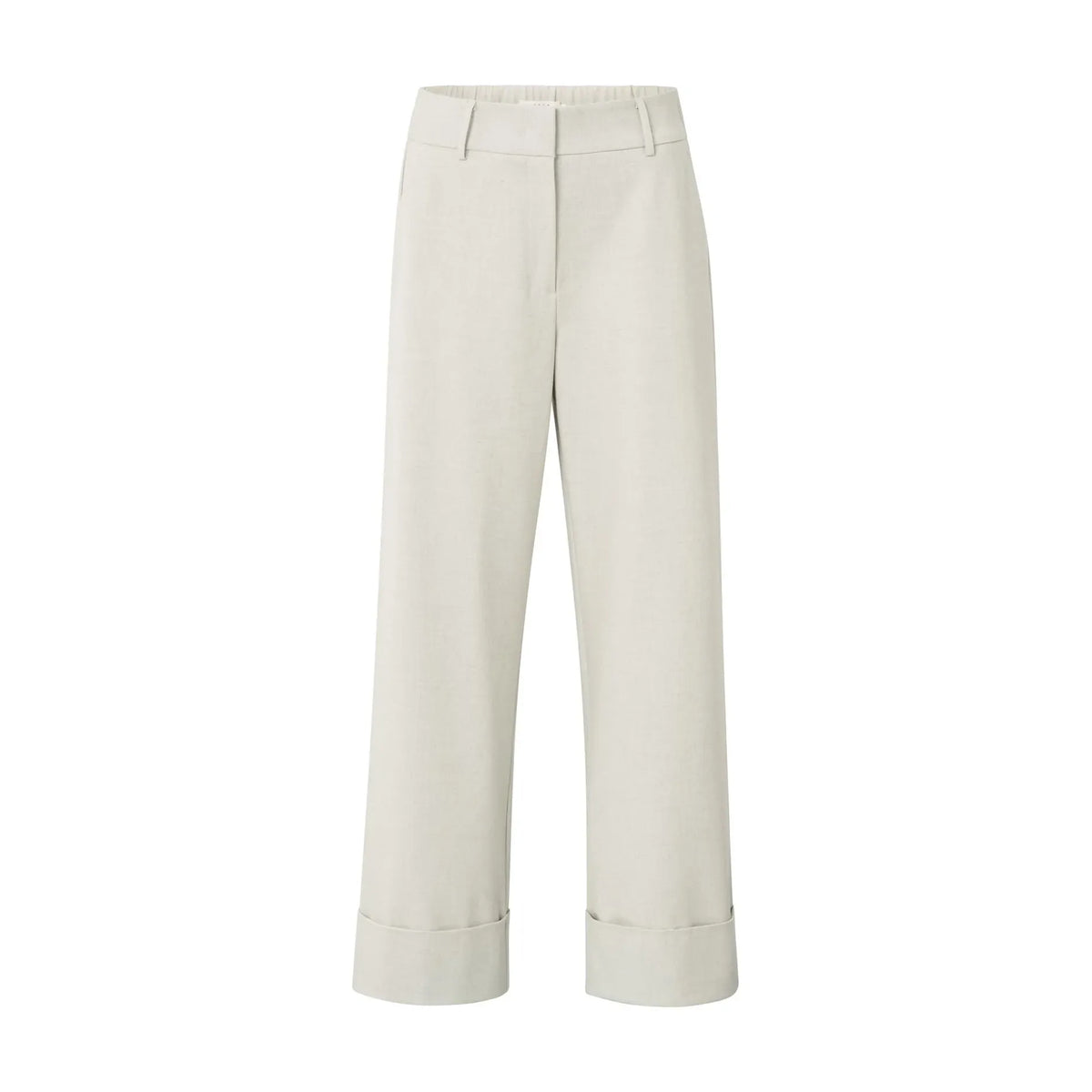 Soft structured Trousers with Big Turn-Ups