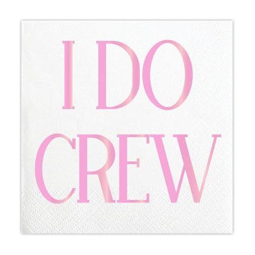 I DO CREW Beverage Napkins - 20CT