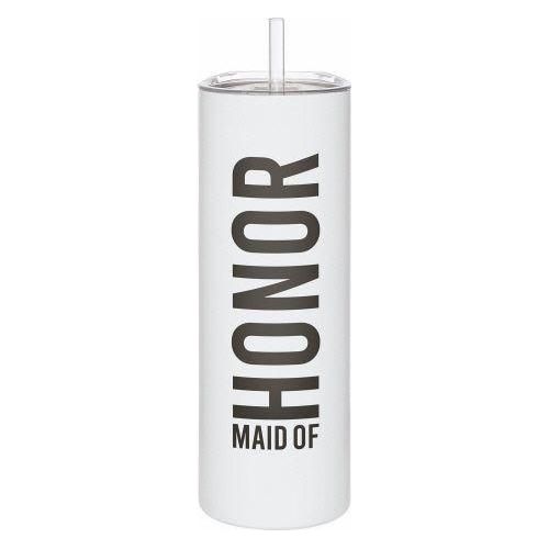 Maid of Honor Skinny Tumbler