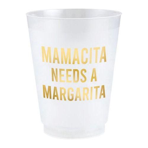 Mamacita Needs a Margarita Frosted Cups - 6/PK